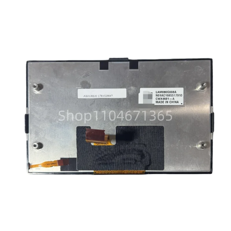 LAM080G008A 8-дюймовый ЖК-дисплей, экранный модуль для ремонта автомобильной навигации, замена
LAM080G008A 8-дюймовый ЖК-дисплей, экранный модуль для ремонта автомобильной навигации, замена