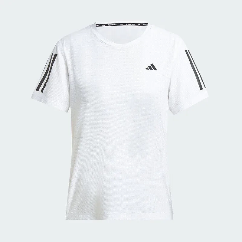 Adidas White Simple Sports Short - sleeve T - shirt. With a Classic Three - stripe Design and Breathable Fabric
Adidas White Simple Sports Short - sleeve T - shirt. With a Classic Three - stripe Design and Breathable Fabric