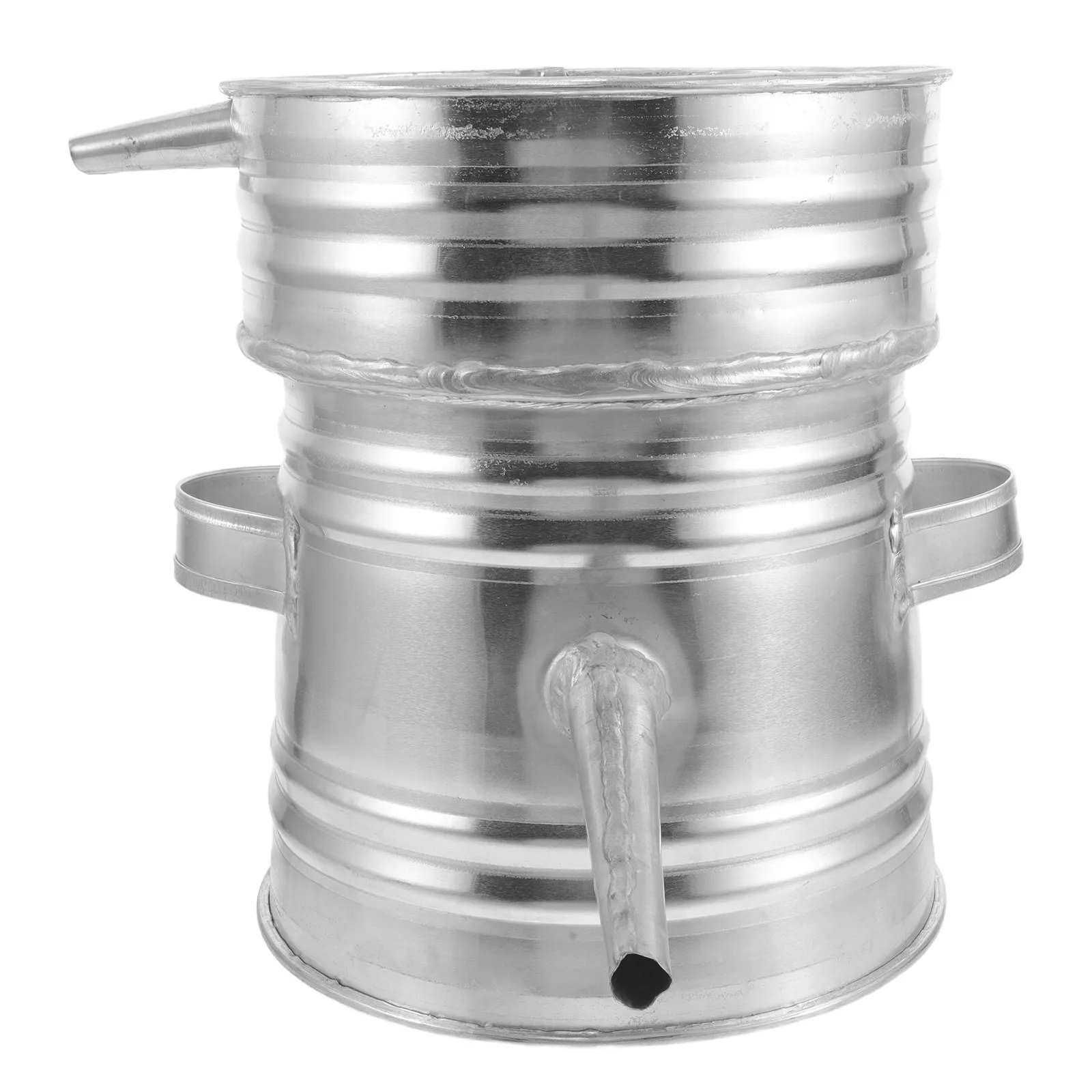 Aluminum Home Moonshine Distiller Traditional Distillation Kit 25Cm Bottom Diameter for Alcohol Still Pot Whiskey Rum Vodka
Aluminum Home Moonshine Distiller Traditional Distillation Kit 25Cm Bottom Diameter for Alcohol Still Pot Whiskey Rum Vodka