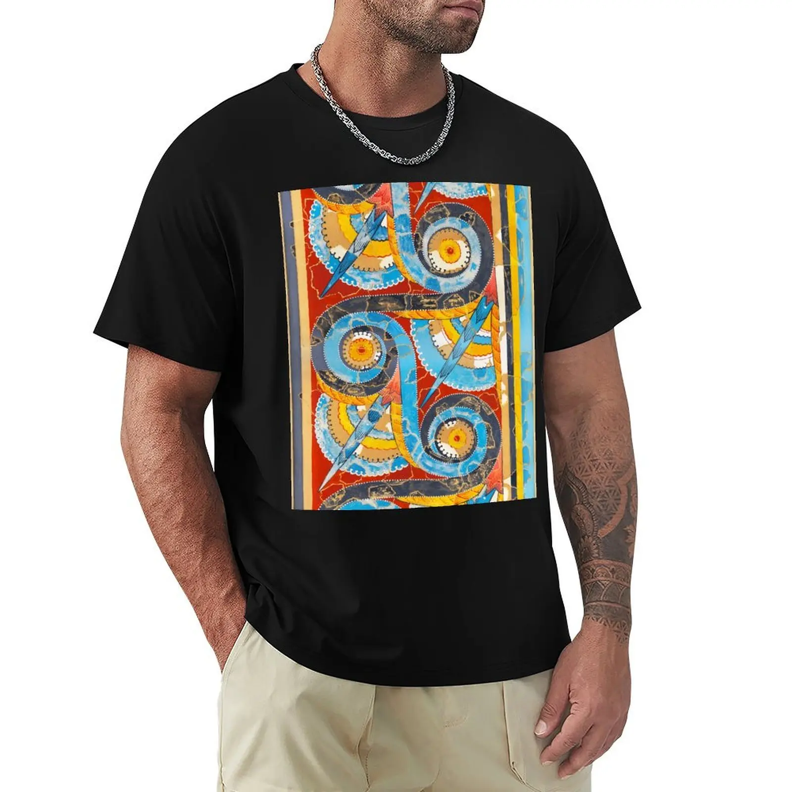 Minoan Fresco spiral ca. 1400–1200 B.C T-Shirt luxury designer funny meme t-shirts sports fans clothing for men
Minoan Fresco spiral ca. 1400–1200 B.C T-Shirt luxury designer funny meme t-shirts sports fans clothing for men