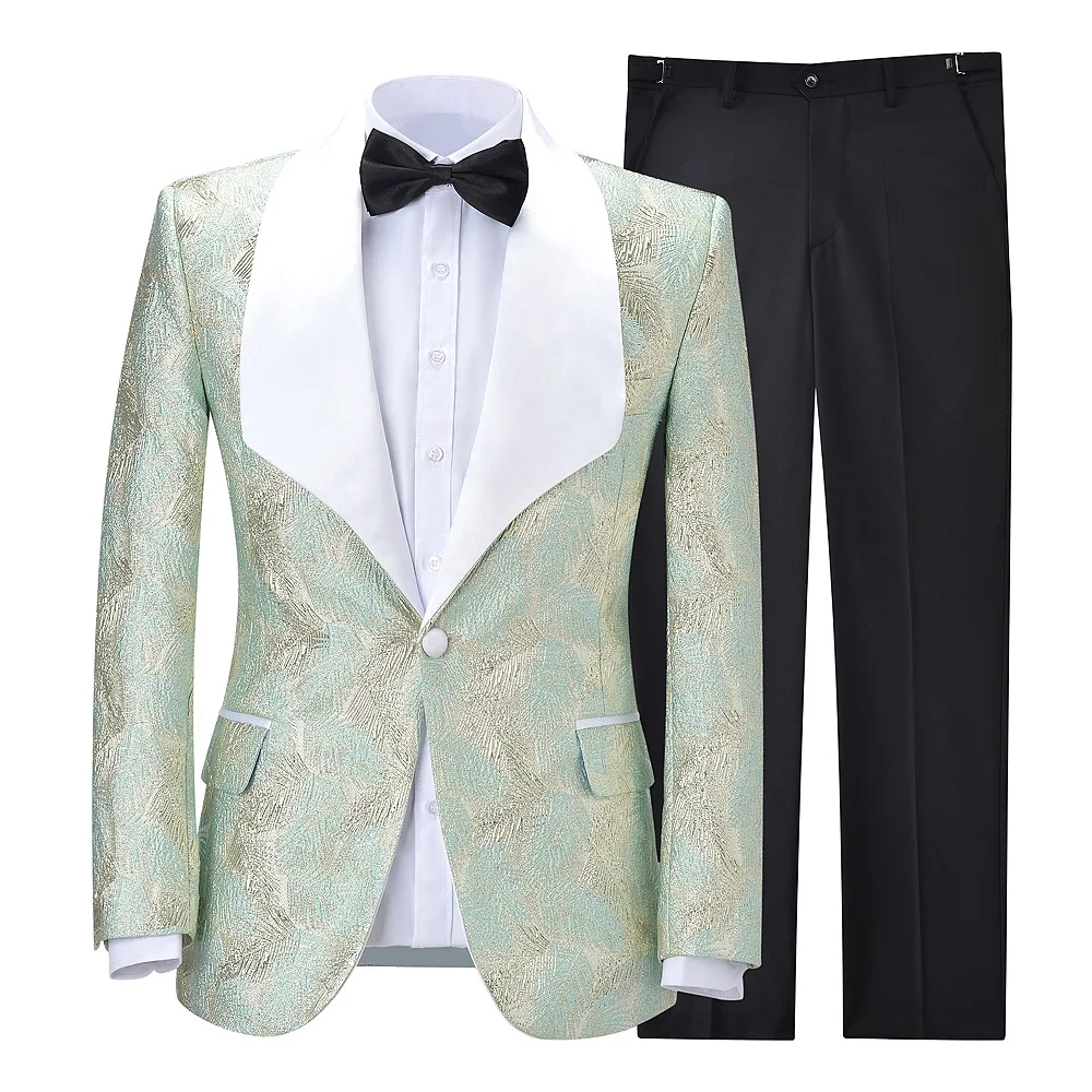 New Mens Suits For Wedding 2 Pieces Costume Homme Wedding Groom Tuxedos Groomsmen Business Prom Suits Slim Fit Blazer Pant
New Mens Suits For Wedding 2 Pieces Costume Homme Wedding Groom Tuxedos Groomsmen Business Prom Suits Slim Fit Blazer Pant