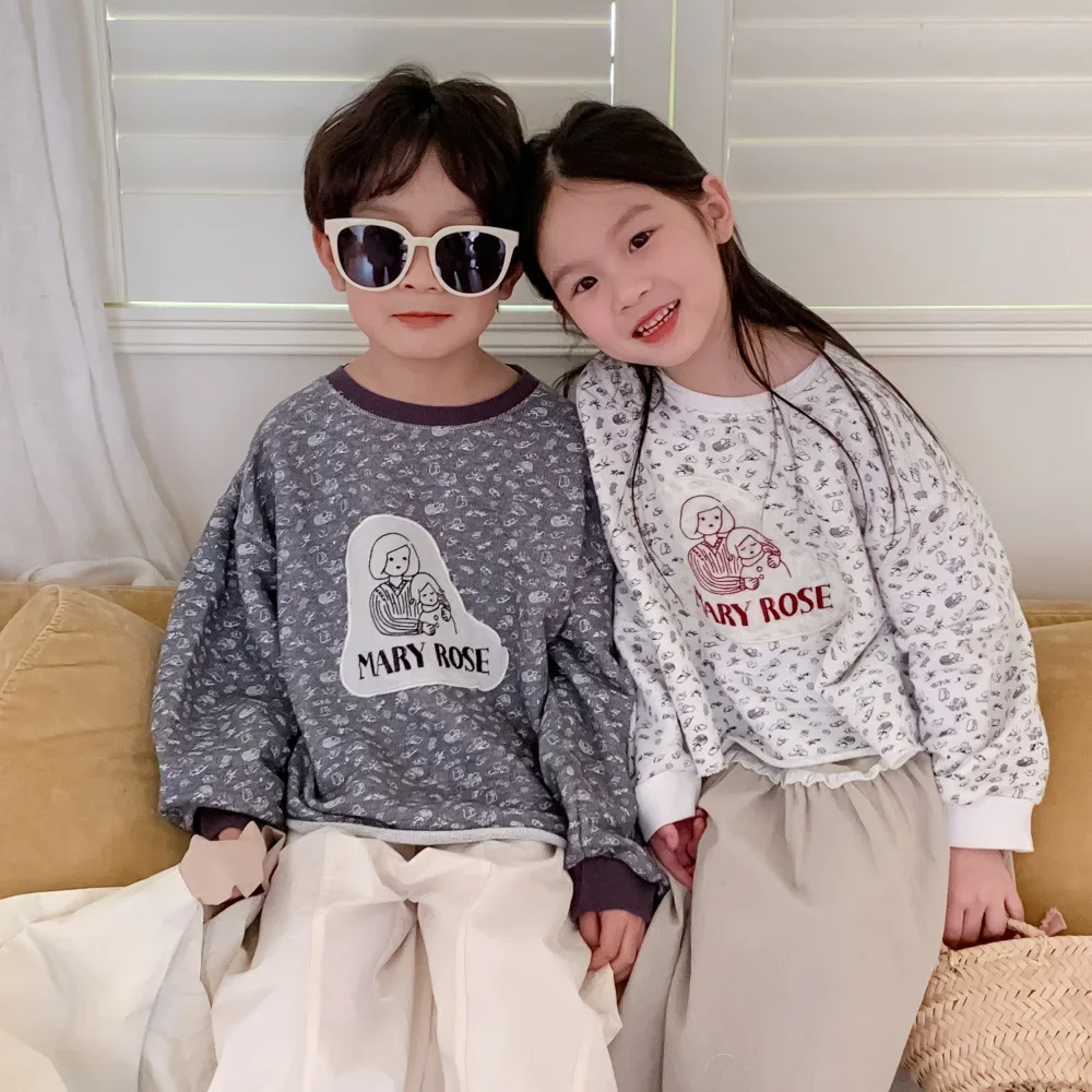 Children Clothing Casual Loose Pullover Top 2024 Autumn New Boys and Girls Korean Style Round Neck Casual Letter Hoodie
Children Clothing Casual Loose Pullover Top 2024 Autumn New Boys and Girls Korean Style Round Neck Casual Letter Hoodie