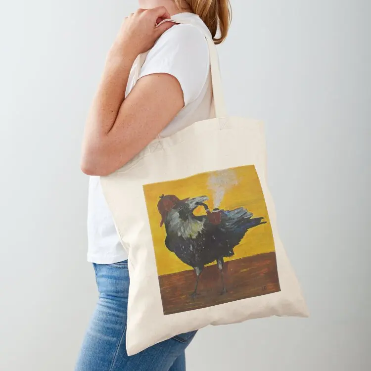 Birds with Hats: Sherlock Crowlms Tote Bag hand bag ladies Women's bag Big women
Birds with Hats: Sherlock Crowlms Tote Bag hand bag ladies Women's bag Big women