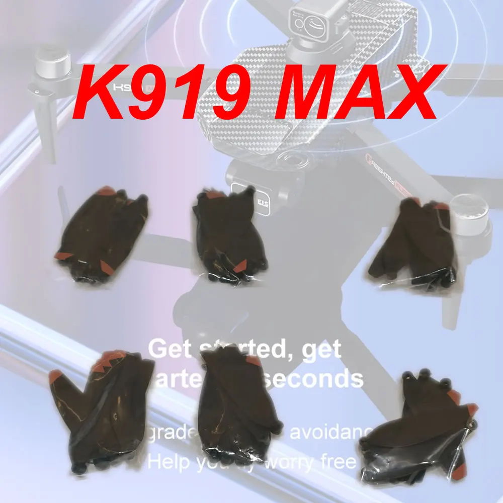6 комплектов (48 шт.) вентиляторов-крыльев Maple Leaf для складного дрона K919 MAX, аксессуар
6 комплектов (48 шт.) вентиляторов-крыльев Maple Leaf для складного дрона K919 MAX, аксессуар
