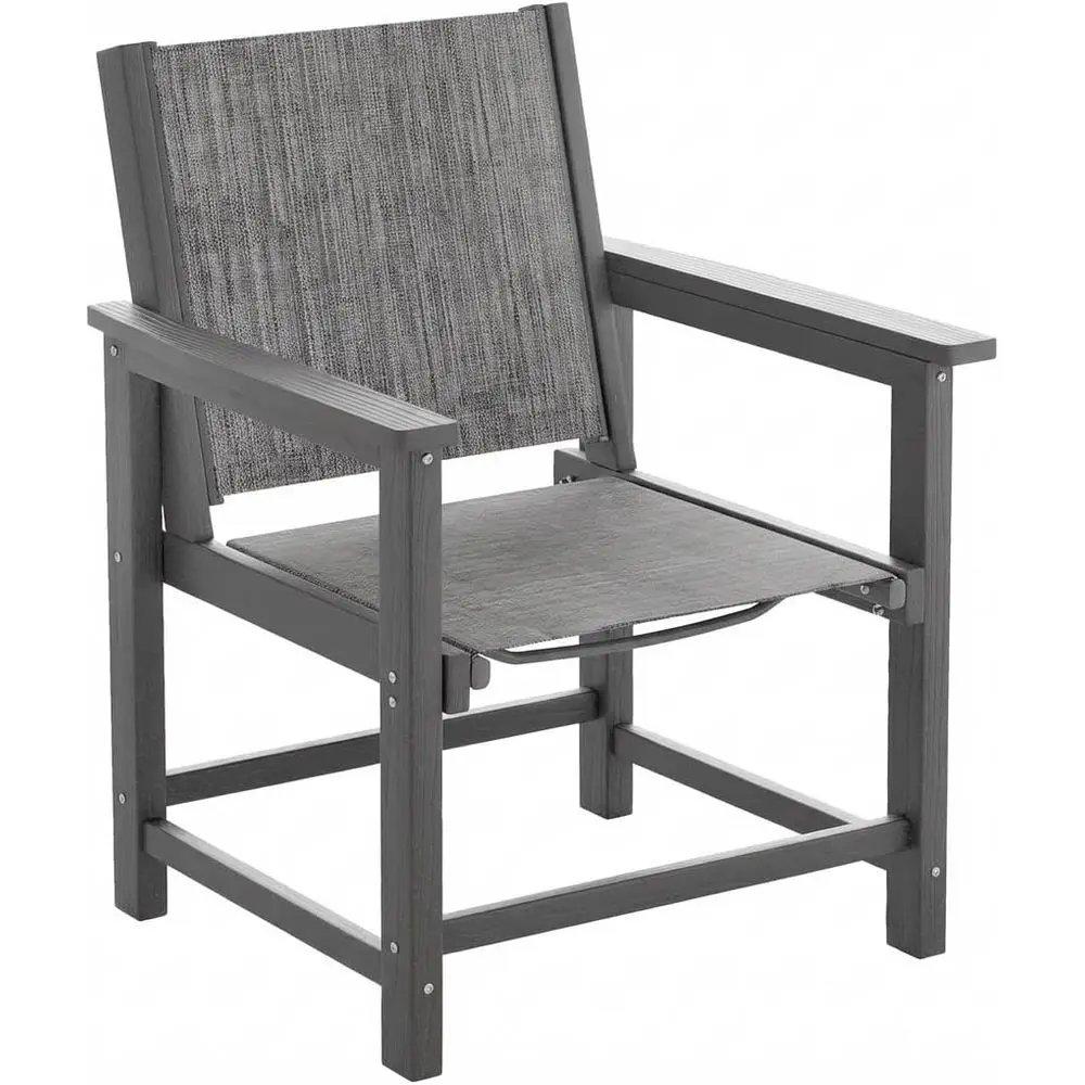 Durable Wide HDPE Outdoor Dining Chairs with 360 lb Capacity, Easy Assembly, Suitable for Patio, Garden, and Pool Areas
Durable Wide HDPE Outdoor Dining Chairs with 360 lb Capacity, Easy Assembly, Suitable for Patio, Garden, and Pool Areas