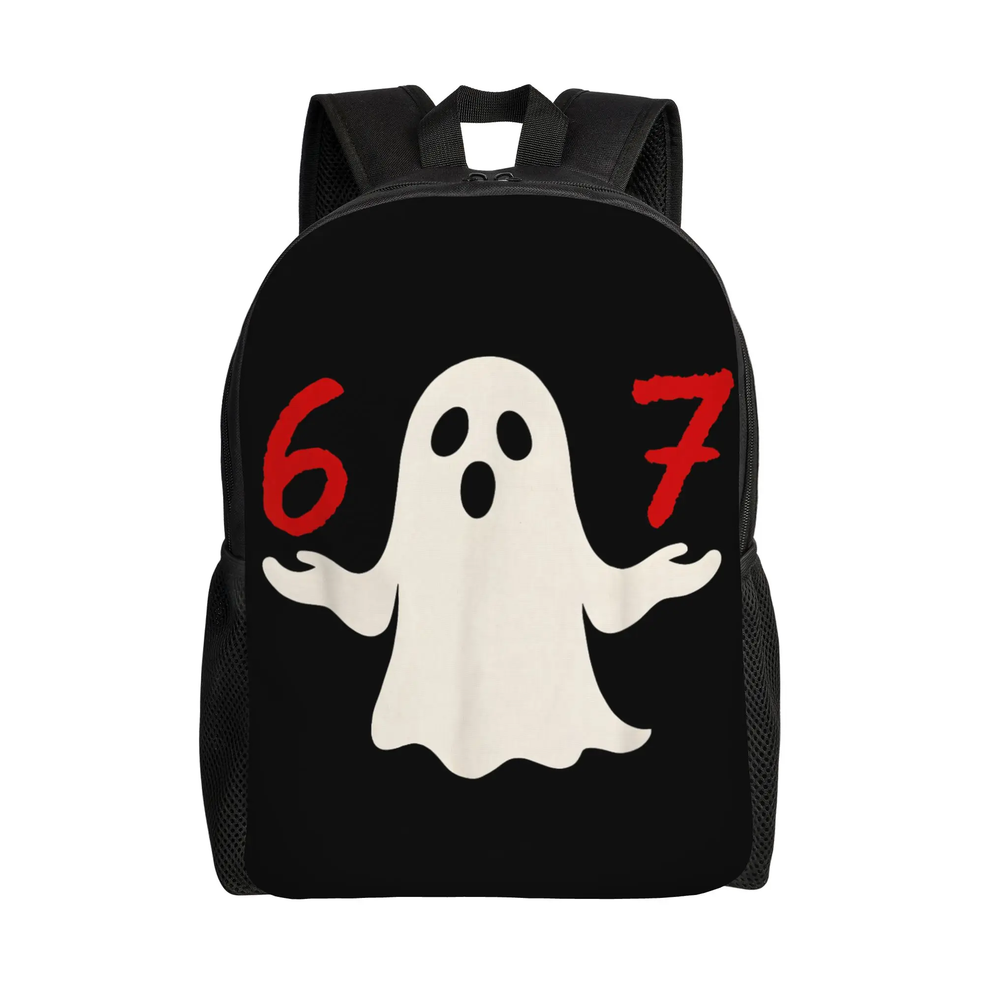 Рюкзак Fun Six Seven Meme 67 Halloween Ghost для мужчин и женщин, повседневный, студенческий, деловой, городской рюкзак для ноутбука, сумка через плечо с карманами
Рюкзак Fun Six Seven Meme 67 Halloween Ghost для мужчин и женщин, повседневный, студенческий, деловой, городской рюкзак для ноутбука, сумка через плечо с карманами