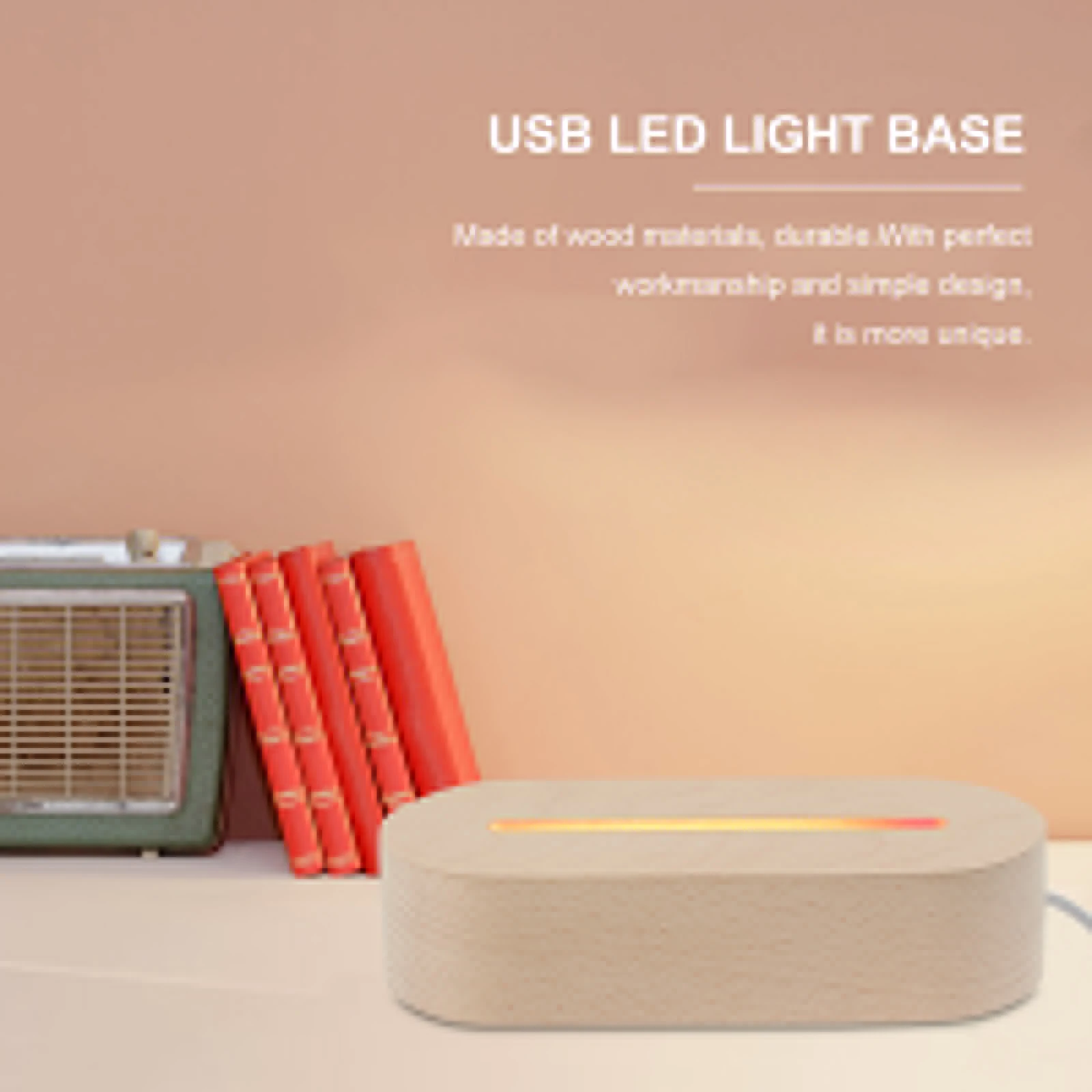 LED Luminous Lighted Display Stand for Glass Crystal Wooden Pedestal Night Stand LED Base Oval Shape Stable Led Light Base
LED Luminous Lighted Display Stand for Glass Crystal Wooden Pedestal Night Stand LED Base Oval Shape Stable Led Light Base