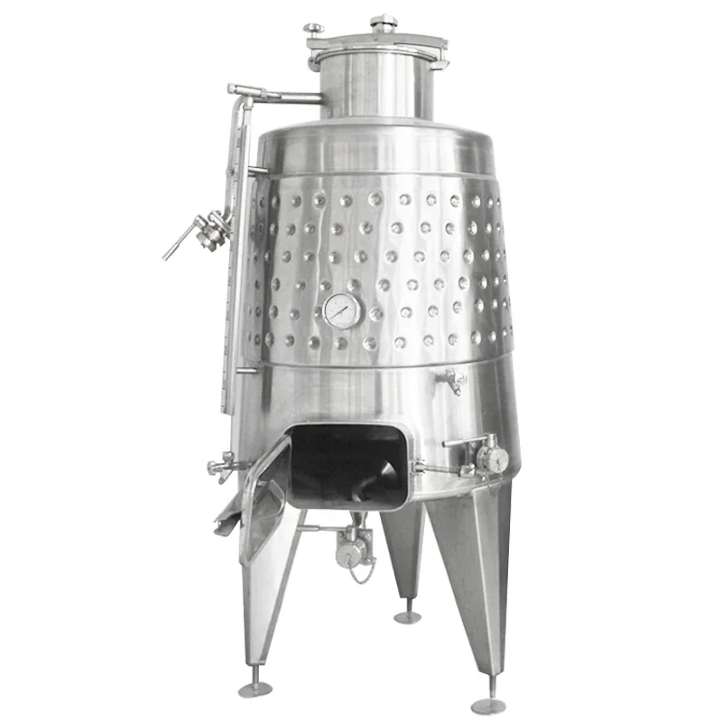 Stainless steel wine fermenter and storage tank for winery and beverage factory
Stainless steel wine fermenter and storage tank for winery and beverage factory