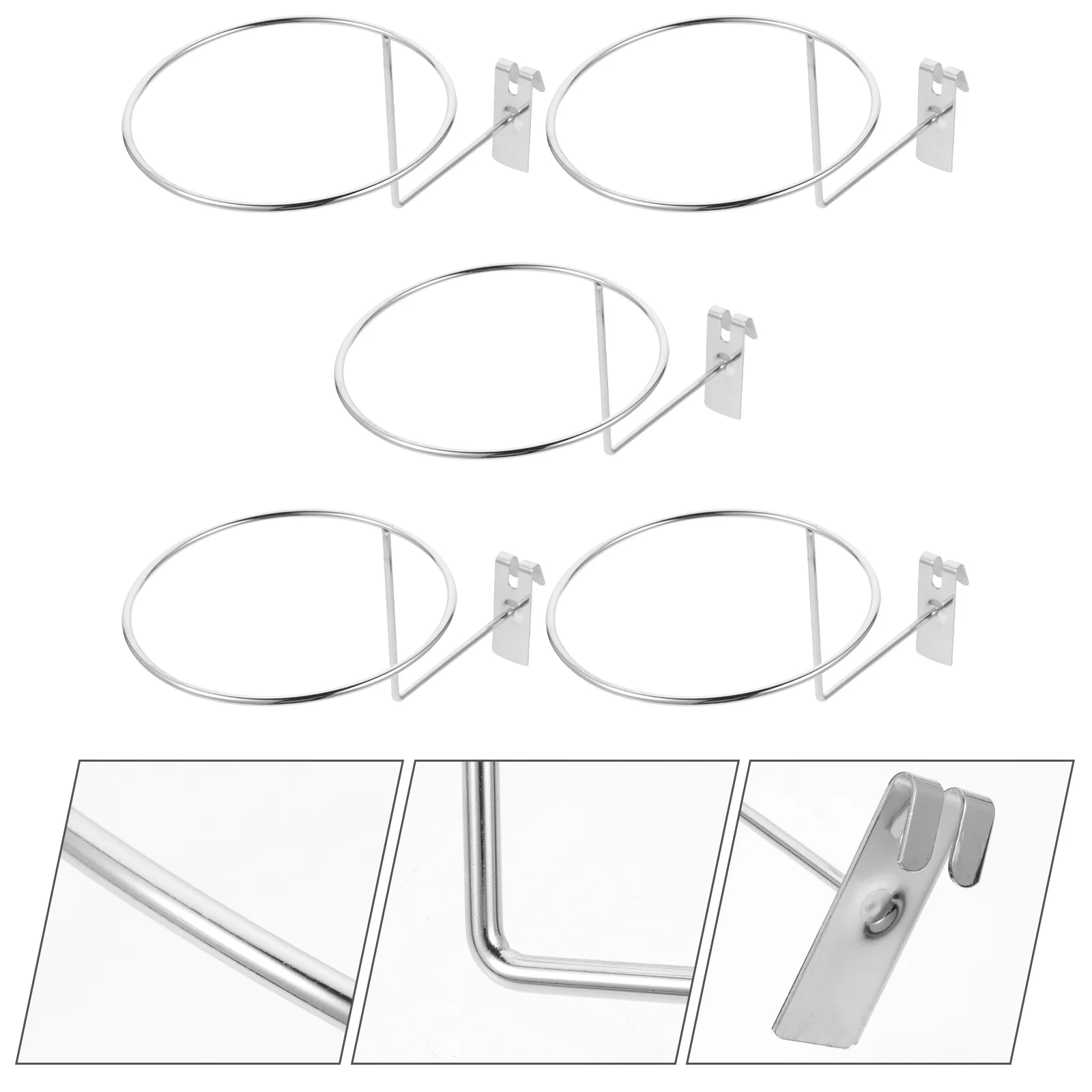 5 Pcs Hat Rack Pegboard Holder Basketball Display Storage ganizer Stainless Steel Wall Mount Cap Shelf
5 Pcs Hat Rack Pegboard Holder Basketball Display Storage ganizer Stainless Steel Wall Mount Cap Shelf