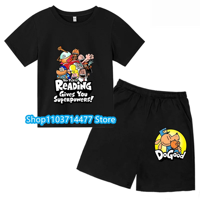 Kids T-Shirt set Cute Funny Dog Man Cartoon Print Summer Fashion Boys Girls Breathable Soft Loose Tee Trendy Versatile Style
Kids T-Shirt set Cute Funny Dog Man Cartoon Print Summer Fashion Boys Girls Breathable Soft Loose Tee Trendy Versatile Style