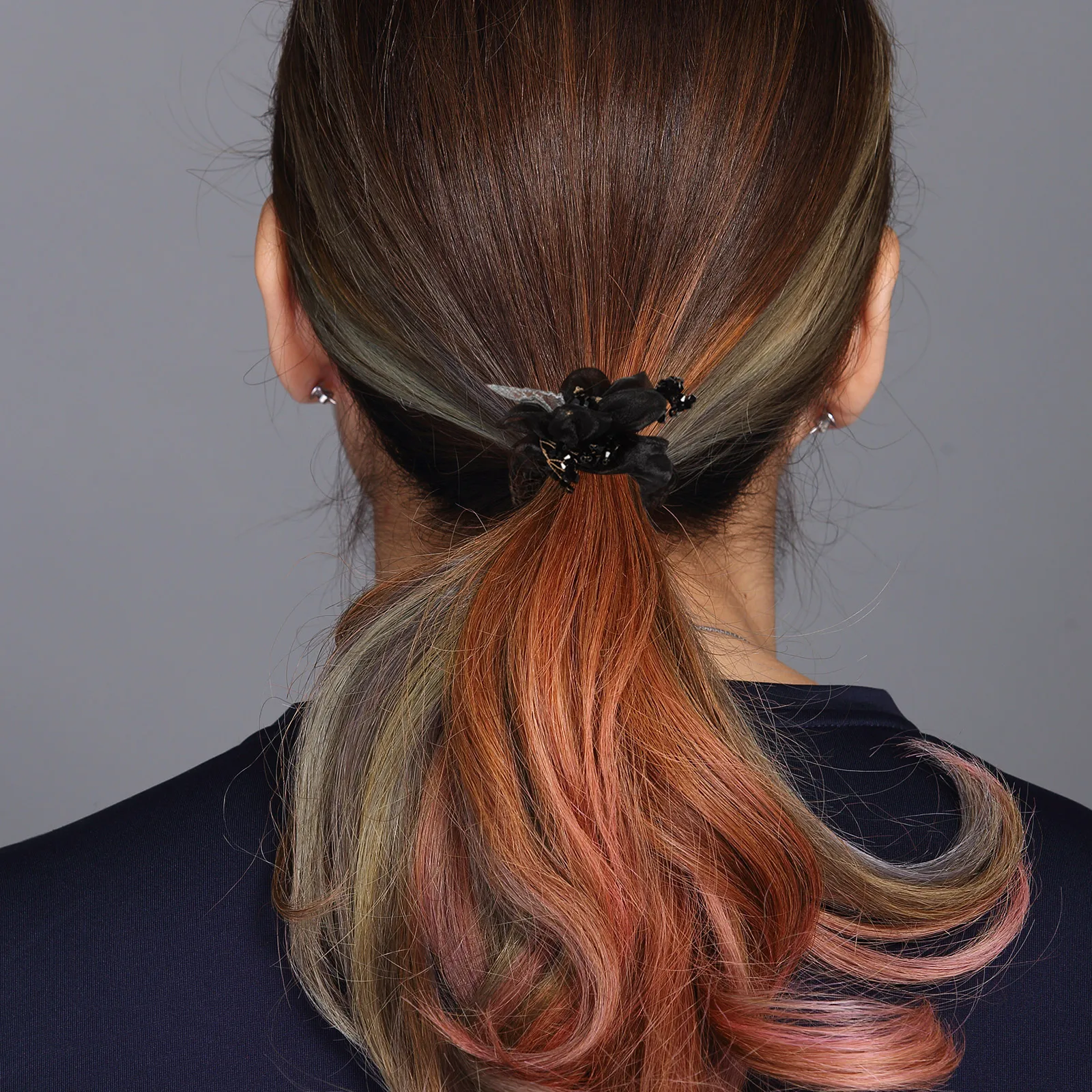 2pcs Organza Ties Elastic Scrunchies Organza Hair Ties Black Large Bun Holders Women Girls Hair Bands
2pcs Organza Ties Elastic Scrunchies Organza Hair Ties Black Large Bun Holders Women Girls Hair Bands