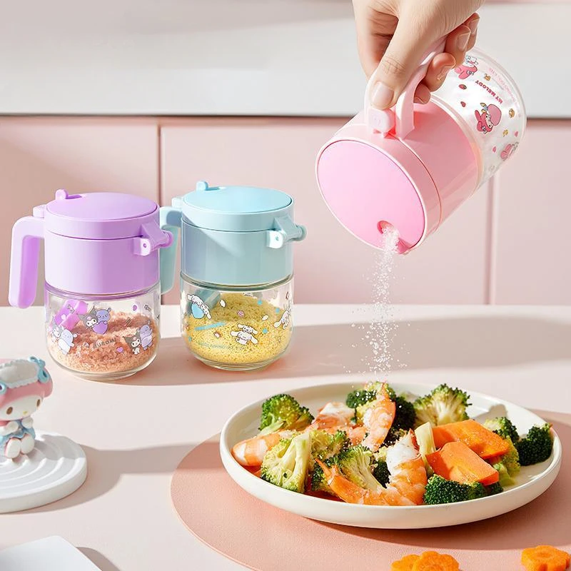 Sanrio Kuromi Cinnamoroll Seasoning Can Salt Can Kitchen Household High-end Combination Set Seal Moisture-proof Seasoning Bottle
Sanrio Kuromi Cinnamoroll Seasoning Can Salt Can Kitchen Household High-end Combination Set Seal Moisture-proof Seasoning Bottle
