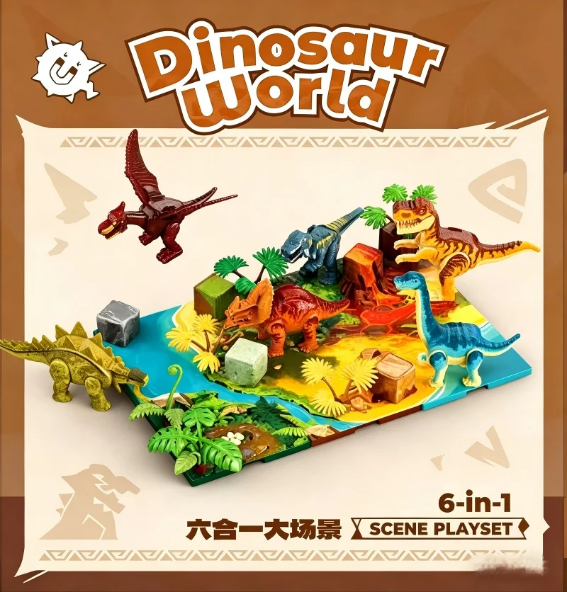 Magnetic Dinosaur Building Blocks Set Creative DIY Assemble Dinosaur Model Magnetic Bricks Educational Toy
Magnetic Dinosaur Building Blocks Set Creative DIY Assemble Dinosaur Model Magnetic Bricks Educational Toy