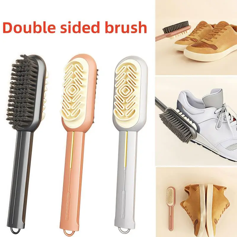 Double-sided Shoe Brush Enduring Plastic Shoe Washing Brush Suede Shoe Cleaning Brush Household Cleaning Tools Accessories 2030
Double-sided Shoe Brush Enduring Plastic Shoe Washing Brush Suede Shoe Cleaning Brush Household Cleaning Tools Accessories 2030