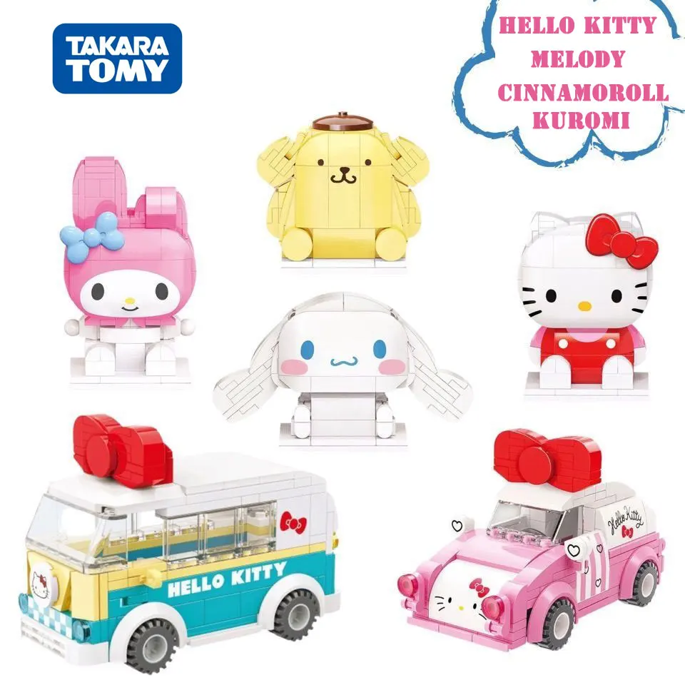 Kuromi Hello Kitty Cinnamoroll My Melody Action Figure Building Block Toy Anime Fan Kids Gift
Kuromi Hello Kitty Cinnamoroll My Melody Action Figure Building Block Toy Anime Fan Kids Gift