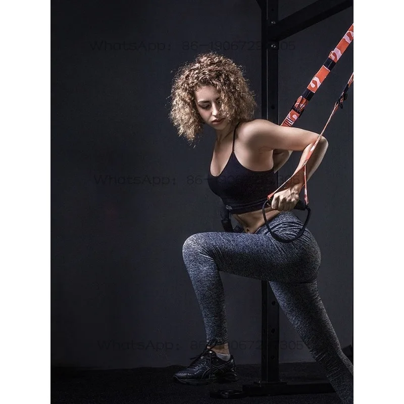 Household Fitness Women Suspension Auxiliary Training Belt Equipment Tension Belt Resistance Sling
Household Fitness Women Suspension Auxiliary Training Belt Equipment Tension Belt Resistance Sling