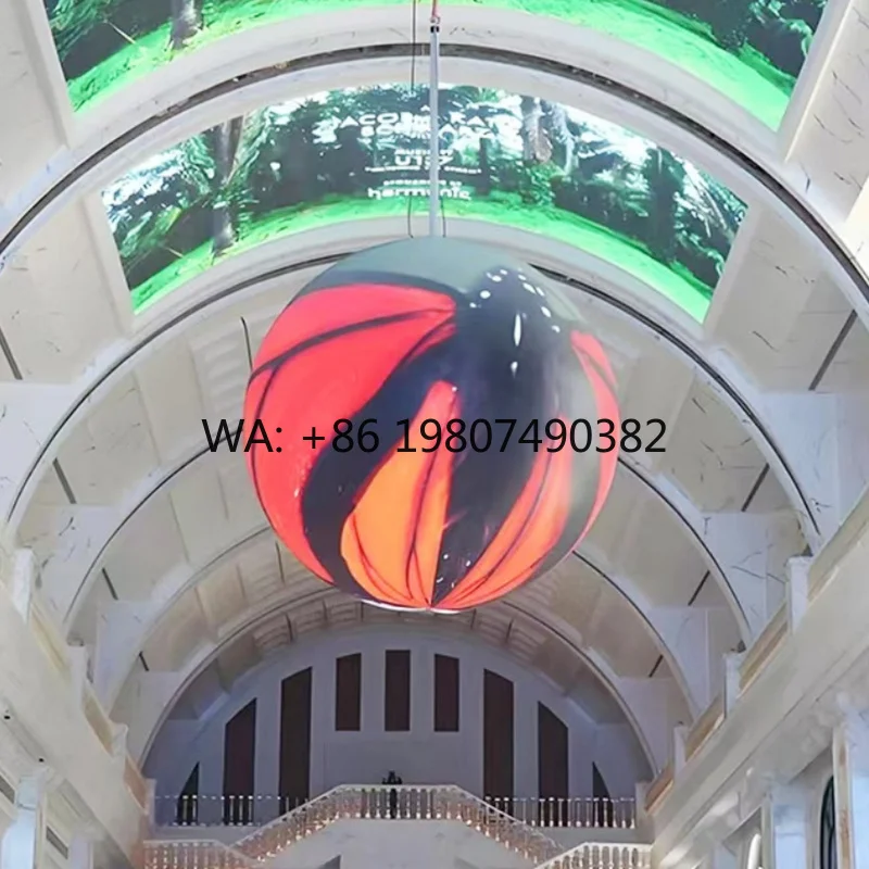 Professional Full Color HD LED Sphere Screen Premium Display Ball For Control Room Observatory Visual Presentation Use
Professional Full Color HD LED Sphere Screen Premium Display Ball For Control Room Observatory Visual Presentation Use