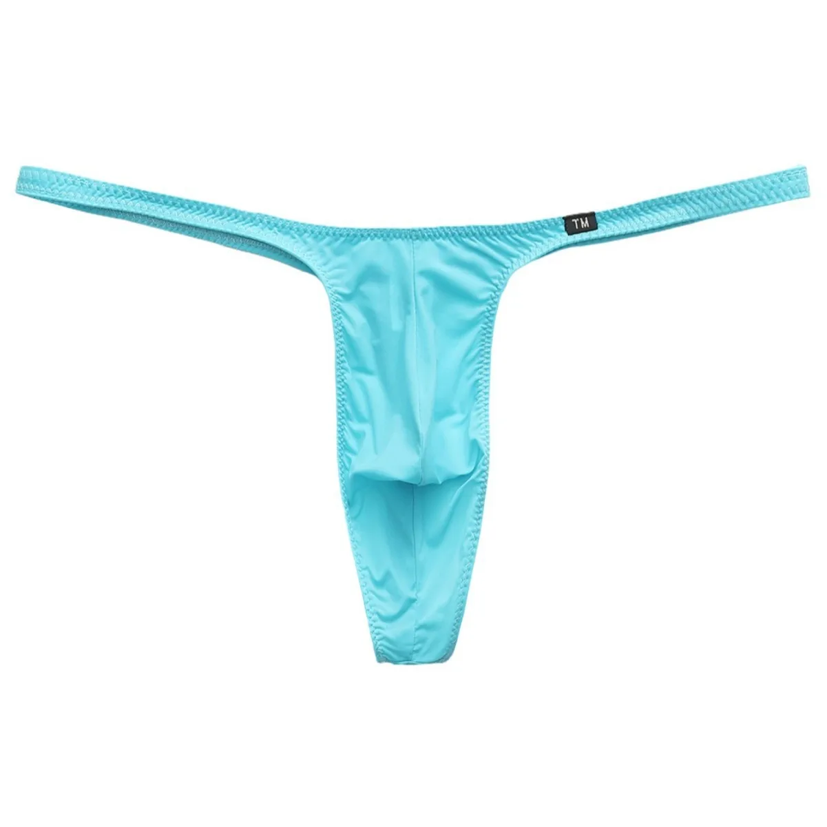 Men's Ice Silk Thong Low-rise Sexy Large Pouch Elastic Breathable T-back Underwear
Men's Ice Silk Thong Low-rise Sexy Large Pouch Elastic Breathable T-back Underwear