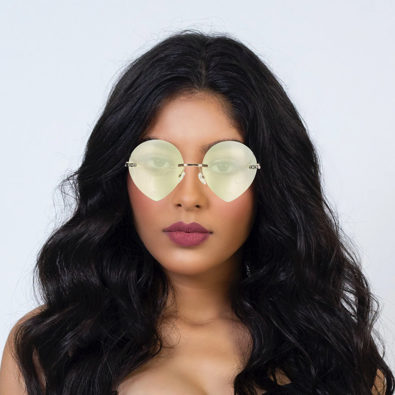 Alien Trendy Party Glasses Gold Frame Light Funky Novelty Sunglasses Sunglasses Fashion Accessories
Alien Trendy Party Glasses Gold Frame Light Funky Novelty Sunglasses Sunglasses Fashion Accessories