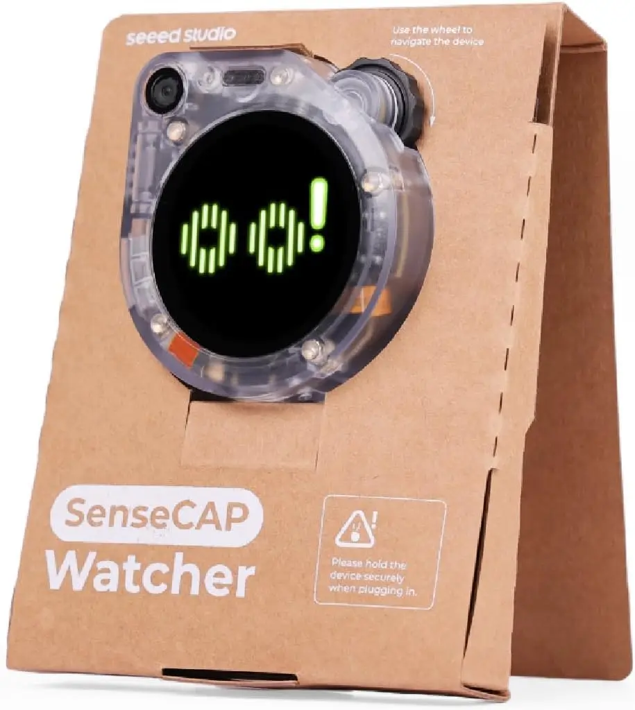SenseCAP Watcher AI Emo Chatbot | Camera recognition, voice control, chat functionality, and support for multiple languages
SenseCAP Watcher AI Emo Chatbot | Camera recognition, voice control, chat functionality, and support for multiple languages