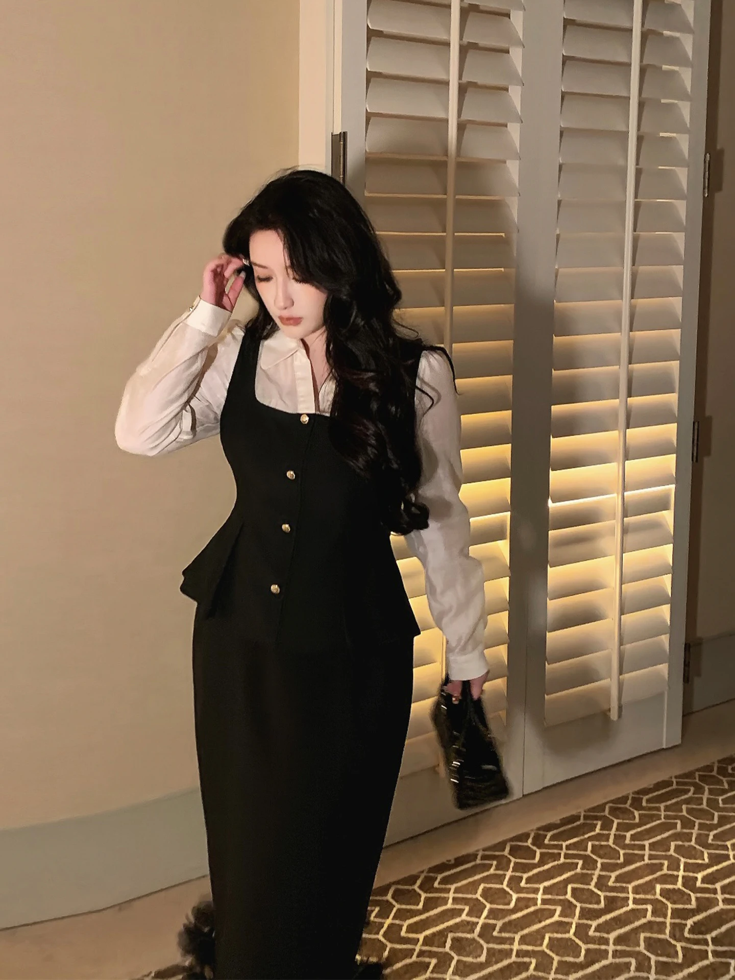 plus Size Women's Long Sleeve Shirt Waist Cinching Slimming Pattern Color Block Commute Casual Fashion Polyester Blend Shirt
plus Size Women's Long Sleeve Shirt Waist Cinching Slimming Pattern Color Block Commute Casual Fashion Polyester Blend Shirt