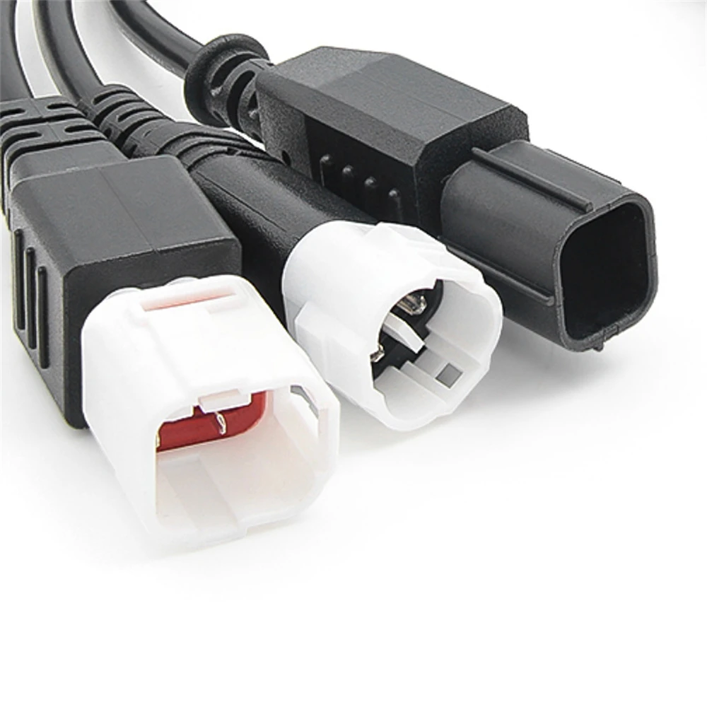 3pin 4pin for Yamaha 6pin for Honda to 16pin OBD 2 Extension Cable Male to Female Motorcycle Diagnostic Tool OBD2 Connector
3pin 4pin for Yamaha 6pin for Honda to 16pin OBD 2 Extension Cable Male to Female Motorcycle Diagnostic Tool OBD2 Connector