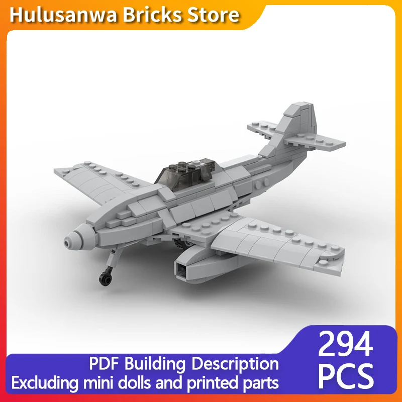 Me-262 Military Fighter Jets Model MOC Building Bricks War Equipment Modular Technology Gifts Holiday Assemble Children Toys
Me-262 Military Fighter Jets Model MOC Building Bricks War Equipment Modular Technology Gifts Holiday Assemble Children Toys