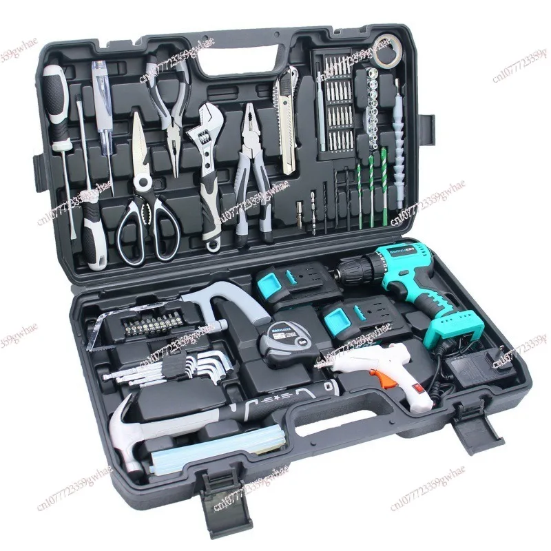 Set Multifunctional vehicle daily electrician special hardware maintenance brushless electric drill household toolbox
Set Multifunctional vehicle daily electrician special hardware maintenance brushless electric drill household toolbox