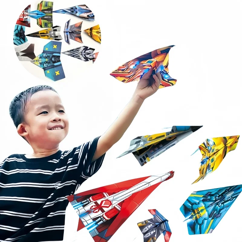 36 Sheets DIY Handmade 3D Colored Origami Paper Airplane Educational Montessori Puzzle Toy Gift for Creative Thinking
36 Sheets DIY Handmade 3D Colored Origami Paper Airplane Educational Montessori Puzzle Toy Gift for Creative Thinking