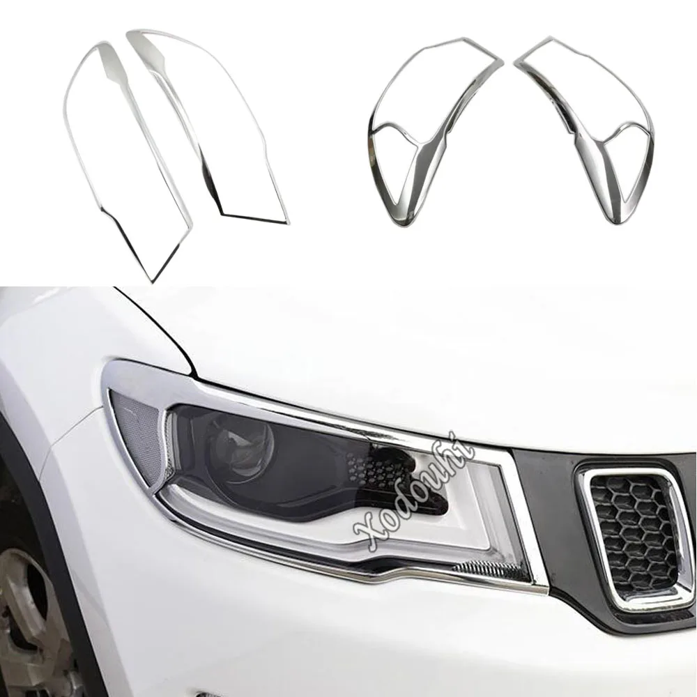 For Jeep Compass 2017 2018 2019 2020 2021 2022 Styling ABS Detector Front Head Light Lamp Detector Frame Stick Cover Trim Part
For Jeep Compass 2017 2018 2019 2020 2021 2022 Styling ABS Detector Front Head Light Lamp Detector Frame Stick Cover Trim Part