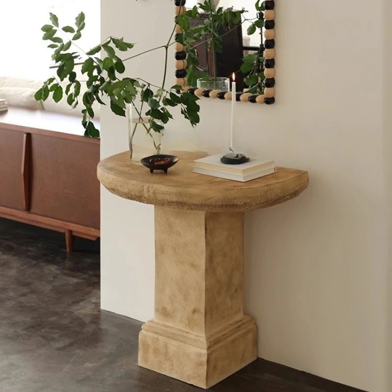 Retro narrow entrance table decorative desk living room semicircular entrance aisle
Retro narrow entrance table decorative desk living room semicircular entrance aisle