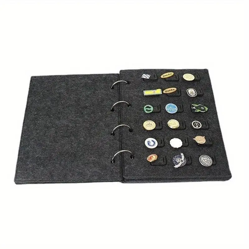 Felt Storage Book Loose Leaf Folder Jewelry Badge Storage Book Brooch Medal Pin Earring Commemorative Collection Book
Felt Storage Book Loose Leaf Folder Jewelry Badge Storage Book Brooch Medal Pin Earring Commemorative Collection Book
