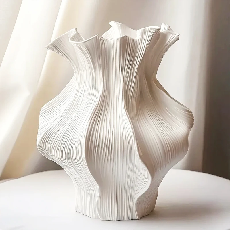19cm Vase Nordic Ceramic Vase Decoration High-end Living Room Entrance Desktop Dining Table Hydroponic Dried Flower Decoration
19cm Vase Nordic Ceramic Vase Decoration High-end Living Room Entrance Desktop Dining Table Hydroponic Dried Flower Decoration