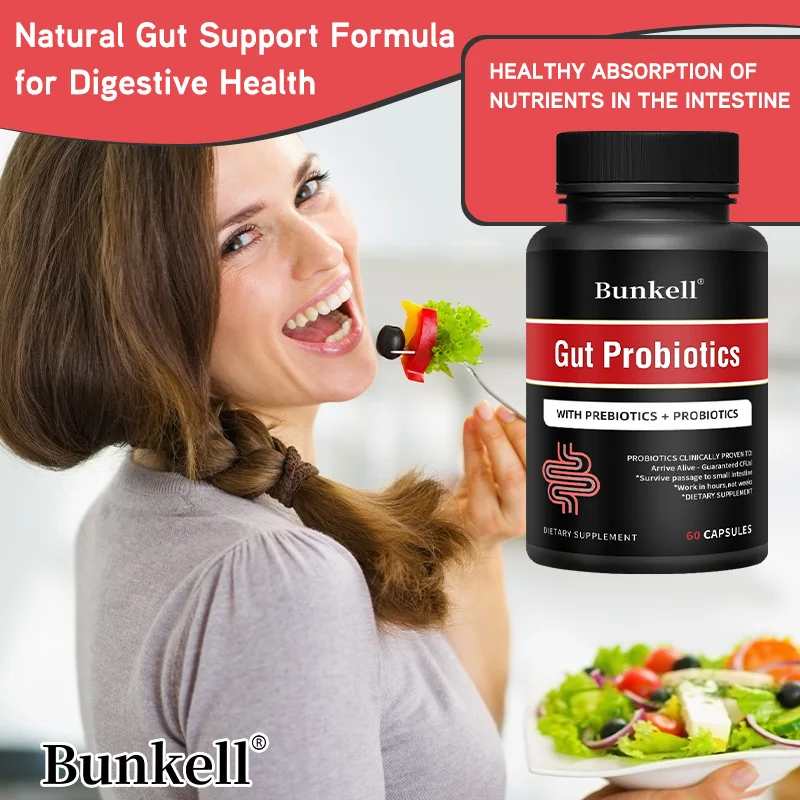 Prebiotic Probiotic Capsules - Improve Digestion and Bowel Function, Cleanse and Detoxify The Liver, and Boost Metabolism
Prebiotic Probiotic Capsules - Improve Digestion and Bowel Function, Cleanse and Detoxify The Liver, and Boost Metabolism