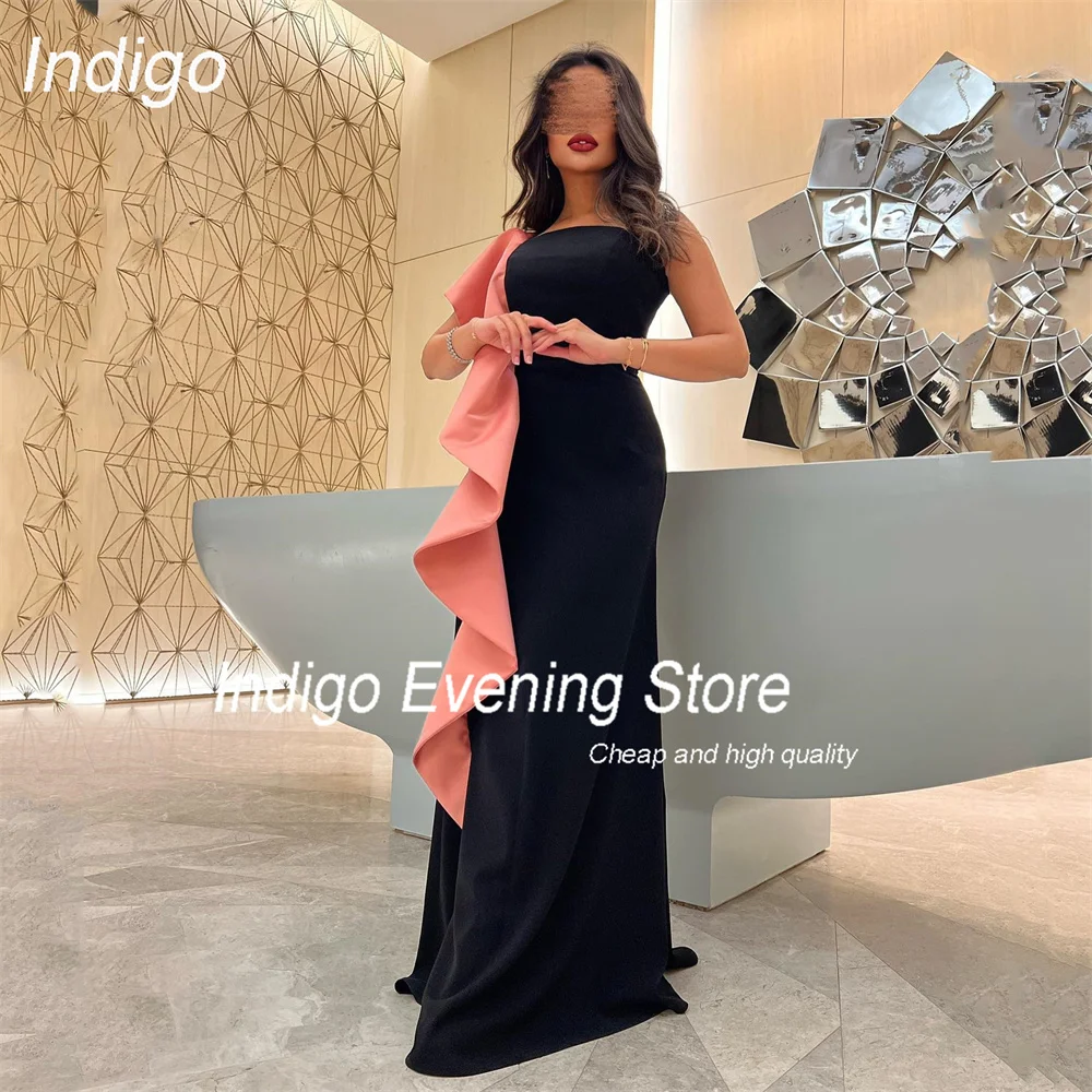 Indigo Modern Mermaid Evening Dresses Women 2025 Strapless Ruched Open Back Occasion Party Prom Gown فساتين السهرة Customized
Indigo Modern Mermaid Evening Dresses Women 2025 Strapless Ruched Open Back Occasion Party Prom Gown فساتين السهرة Customized