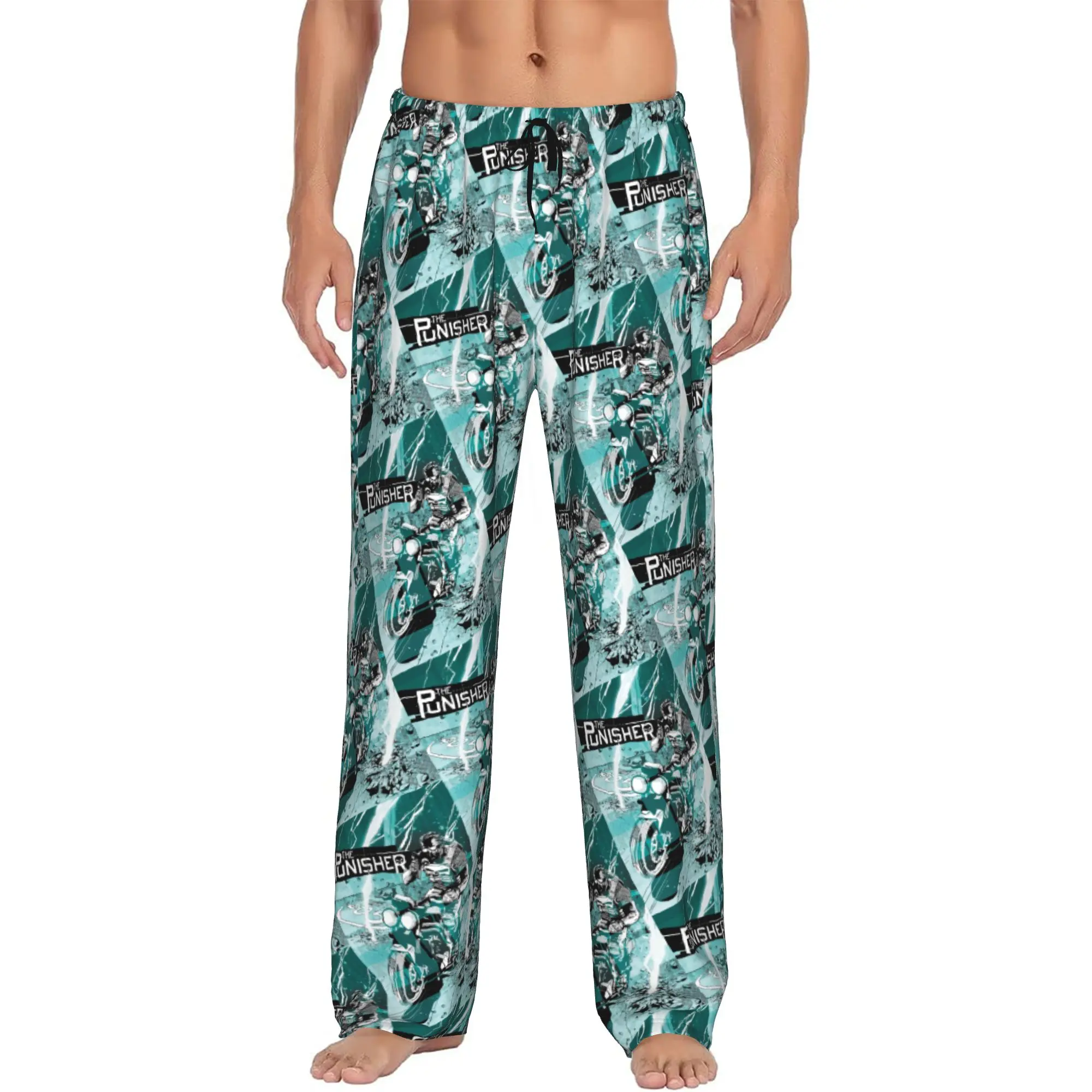 Custom Print Men's P-Punisheres Pajama Pants Sleepwear Sleep Lounge Bottoms with Pockets
Custom Print Men's P-Punisheres Pajama Pants Sleepwear Sleep Lounge Bottoms with Pockets