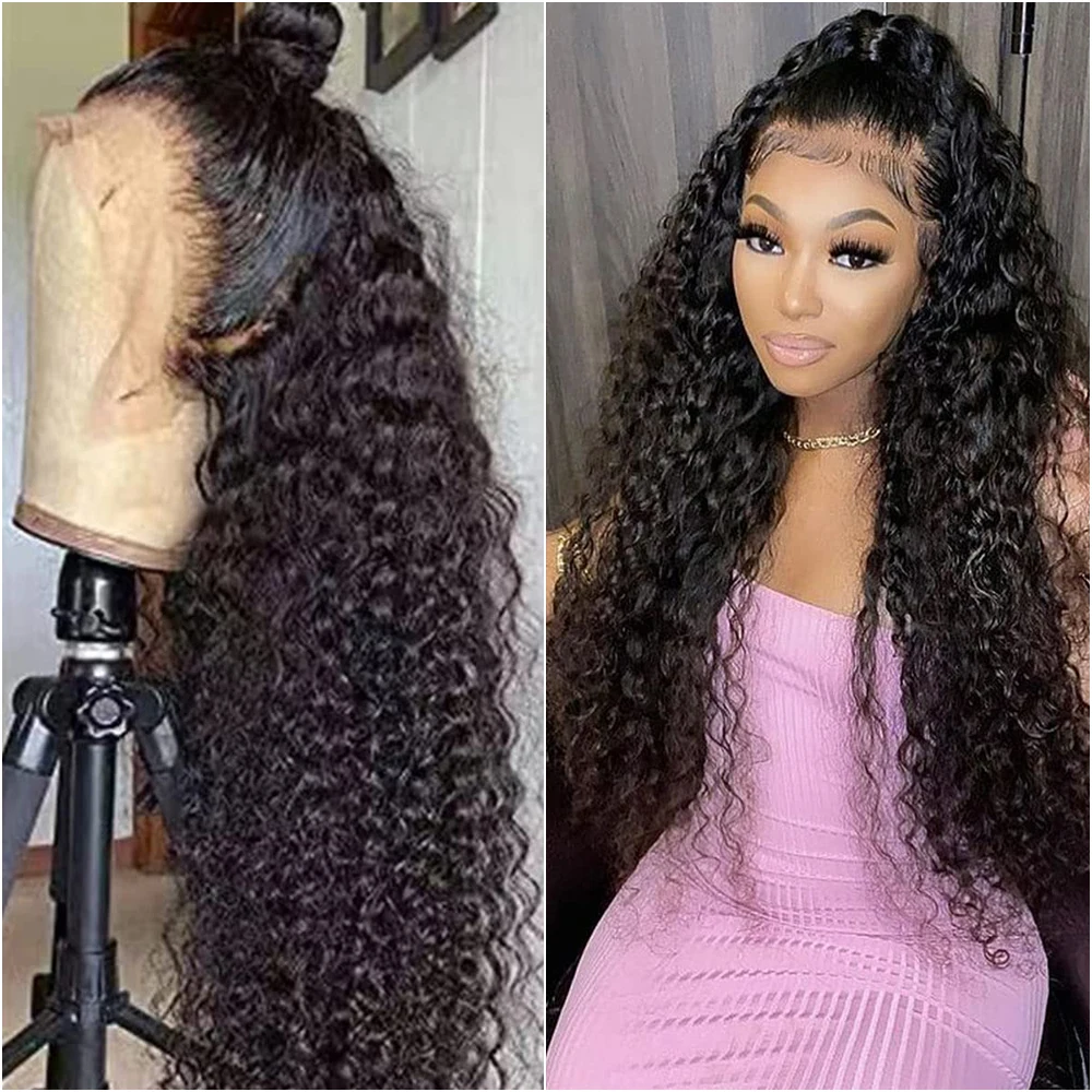 200 Density 13x6 Hd Lace Frontal Wig For Women Curly 360 HD Lace Front Pre Plucked Brazilian Hair Deep Wave Lace Frontal Wig
200 Density 13x6 Hd Lace Frontal Wig For Women Curly 360 HD Lace Front Pre Plucked Brazilian Hair Deep Wave Lace Frontal Wig