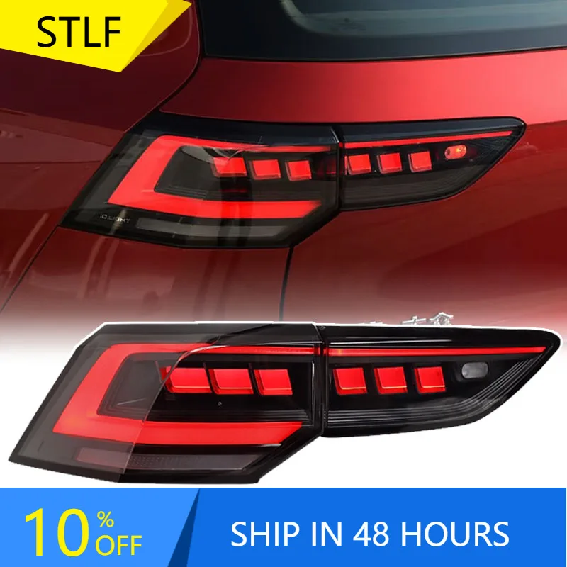 STLFCar Styling Rear Lamp for VW Golf 8 LED Tail Light Golf 8.5 Design Signal Drl Rear Stop Brake Animation Automotive Accessory
STLFCar Styling Rear Lamp for VW Golf 8 LED Tail Light Golf 8.5 Design Signal Drl Rear Stop Brake Animation Automotive Accessory