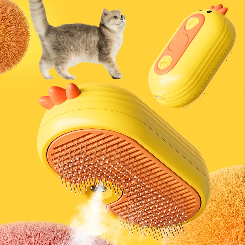 Pet Usb Rechargeable Steamy Comb Grooming Massage Self Cleaning Spray Comb Steaming Brush
Pet Usb Rechargeable Steamy Comb Grooming Massage Self Cleaning Spray Comb Steaming Brush