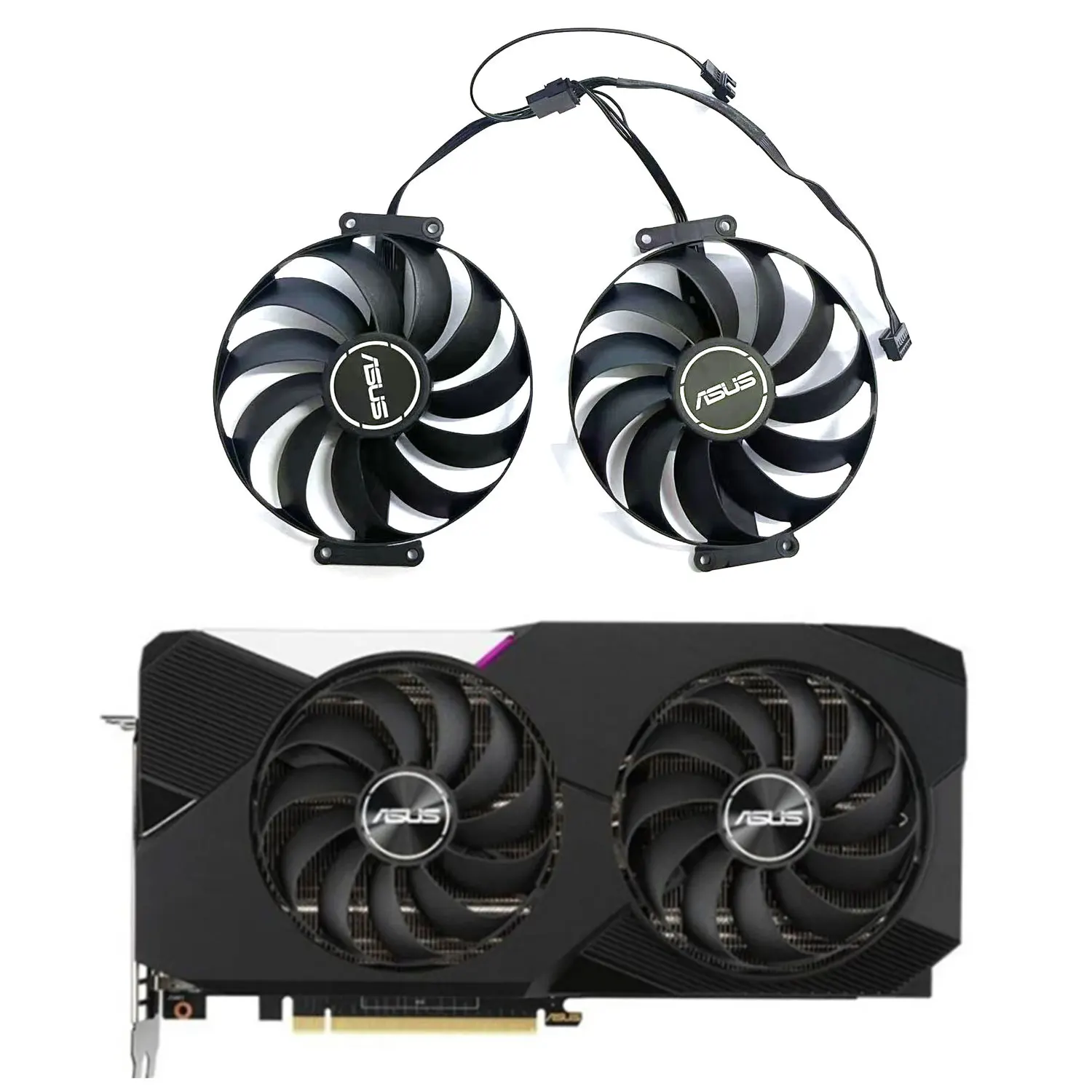 95MM FDC10U12S9-C CF1010U12S 7PIN RTX3070TI 3060TI GPU VENTILATOR Voor ASUS Dual GeForce RTX 3060 3070 V2 OC Editie 8GB Videokaa
95MM FDC10U12S9-C CF1010U12S 7PIN RTX3070TI 3060TI GPU VENTILATOR Voor ASUS Dual GeForce RTX 3060 3070 V2 OC Editie 8GB Videokaa