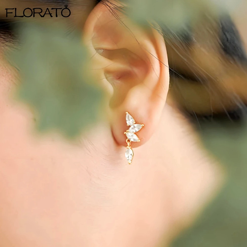 925 Sterling Silver Needle Elegant Shining Zircon Stud Earrings for Women 2026 New Small Earrings INS Minimalism Jewelry Gifts
925 Sterling Silver Needle Elegant Shining Zircon Stud Earrings for Women 2026 New Small Earrings INS Minimalism Jewelry Gifts