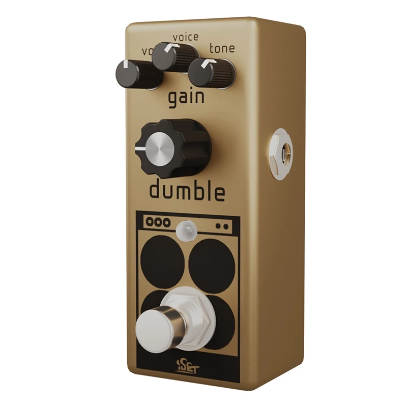 ISET Dumble Overdrive Pedal Analog Mini Single Guitar Effect For Electric Guitar Bass True Bypass
ISET Dumble Overdrive Pedal Analog Mini Single Guitar Effect For Electric Guitar Bass True Bypass
