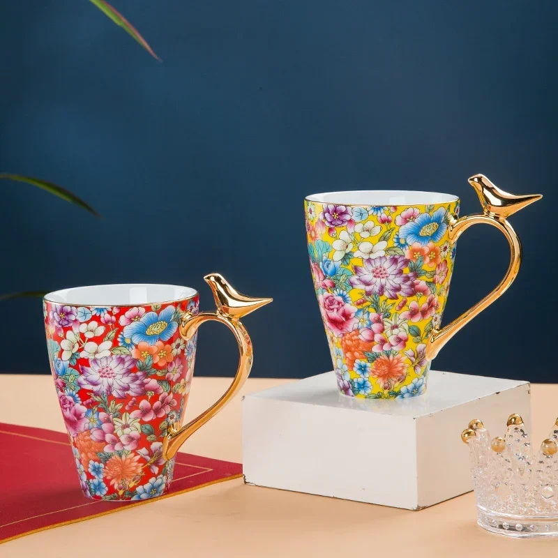 300ml Kaleidoscope Enamel Color Bone China Gold Painting Mug High Beauty Creative Water Cup Tea Cup Creative Milk Coffee Cup
300ml Kaleidoscope Enamel Color Bone China Gold Painting Mug High Beauty Creative Water Cup Tea Cup Creative Milk Coffee Cup