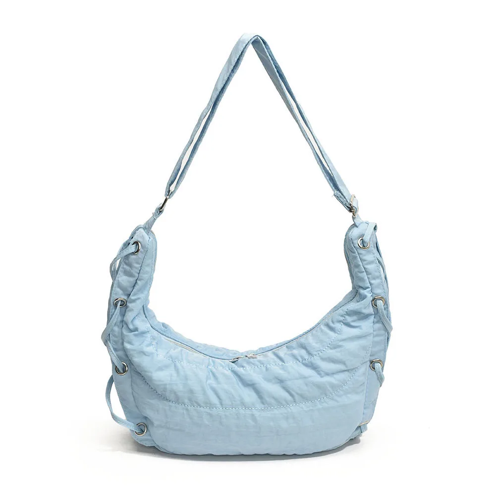 Women Fashion Shoulder Bag Large Capacity Daily Messenger Bag Adjustable Strap Lightweight Half Moon Bag Simple Satchel Bag
Women Fashion Shoulder Bag Large Capacity Daily Messenger Bag Adjustable Strap Lightweight Half Moon Bag Simple Satchel Bag