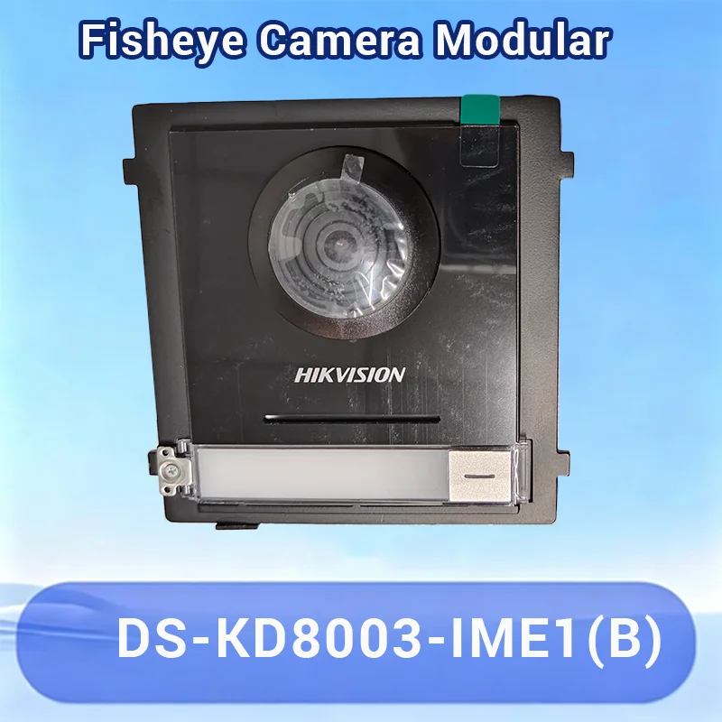 HIKVISION DS-KD8003-IME1(B) Modular Video Door Station 2MP Fisheye Camera IP65 Outdoor Waterproof PoE IR Night Vision Wide Angle
HIKVISION DS-KD8003-IME1(B) Modular Video Door Station 2MP Fisheye Camera IP65 Outdoor Waterproof PoE IR Night Vision Wide Angle