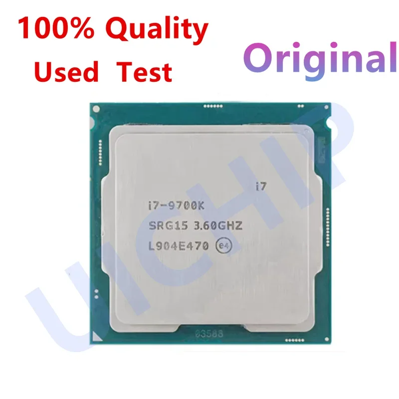 100% Original Core i7 9700K 3.6 GHz Eight-Core Eight-Thread CPU Processor 12M 95W LGA 1151
100% Original Core i7 9700K 3.6 GHz Eight-Core Eight-Thread CPU Processor 12M 95W LGA 1151