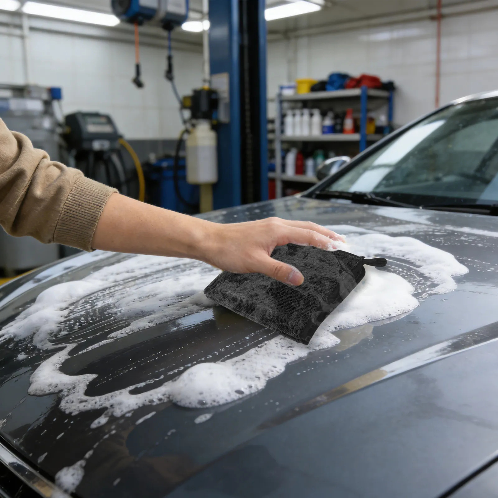 Набор из 5 двухсторонних витых полотенец из микрофибры для сушки автомобиля, мягкие, высокоабсорбирующие, многоразовые, для детейлинга и ухода за автомобилем
Набор из 5 двухсторонних витых полотенец из микрофибры для сушки автомобиля, мягкие, высокоабсорбирующие, многоразовые, для детейлинга и ухода за автомобилем