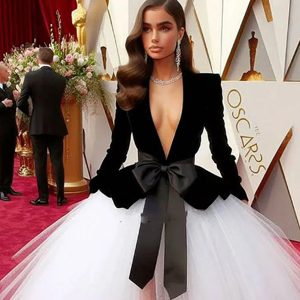 Black Velvet Women Tops Long Sleves Bow Style Office Lady Party Evening Coat
Black Velvet Women Tops Long Sleves Bow Style Office Lady Party Evening Coat
