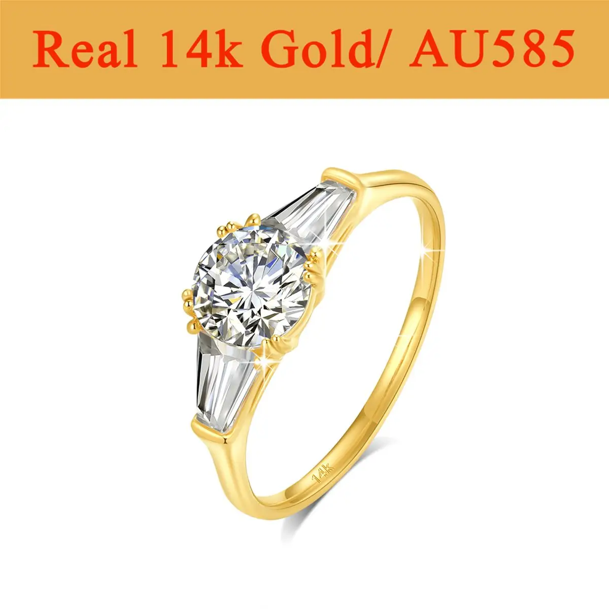 Real 100% 14k Gold Moissanite Ring Hollow Round Cut Engagement Diamond Rings 1ct 2ct 3ct Women Luxury Jewelry For Wedding
Real 100% 14k Gold Moissanite Ring Hollow Round Cut Engagement Diamond Rings 1ct 2ct 3ct Women Luxury Jewelry For Wedding