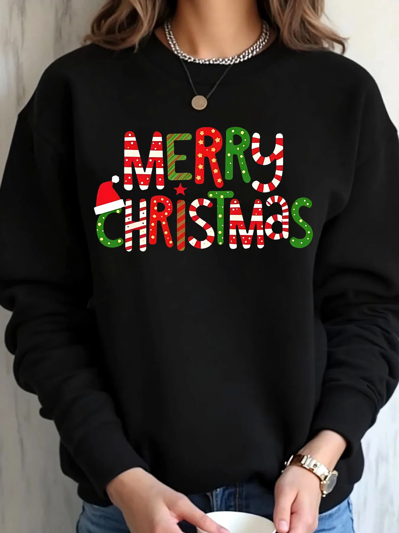 Женская толстовка большого размера с принтом рождественской елки и банта, уличная одежда
Женская толстовка большого размера с принтом рождественской елки и банта, уличная одежда